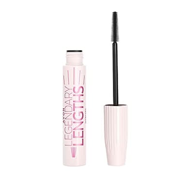 AVON Máscara de pestañas Legendary Lengths Brown Black - Fórmula libre de Manchas y Grumos que Dura todo el Día - Aumenta hasta en un 50% la Longitud de tus Pestañas - 10 ml - Marrón Oscuro