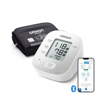 OMRON X2 Smart+ Tensiómetro de Brazo digital, Monitor de Presión Arterial Inteligente, validado clinicamente