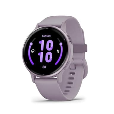 Garmin Vívoactive 5, Smartwatch con GPS, Pantalla AMOLED, Funciones esenciales de salud y forma física y hasta 11 días de autonomía, Lila