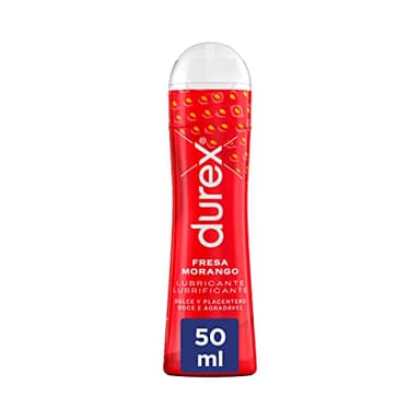 Durex Play Lubricante Fresa, 50 ml (Paquete de 1)