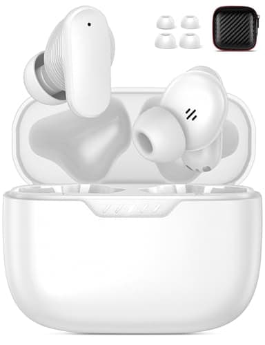 Auriculares inalámbricos para iPhone 17 16 Pro Max 16e 15 14 13 12, auriculares in-ear Bluetooth con micrófono, USB C, inalámbricos, deportivos con control táctil para Samsung A56 A36 A17 A55 A35