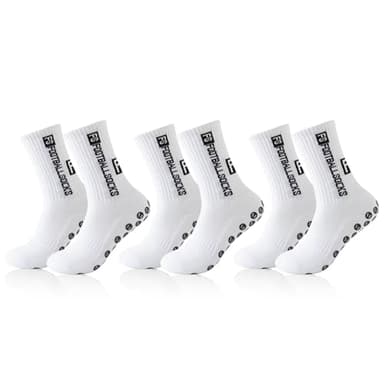 3 pares de calcetines deportivos fútbol calcetines de fútbol antideslizantes para hombres calcetines deportivos para hombres y mujeres calcetines de fútbol absorbentes del sudor 39-46 deportes
