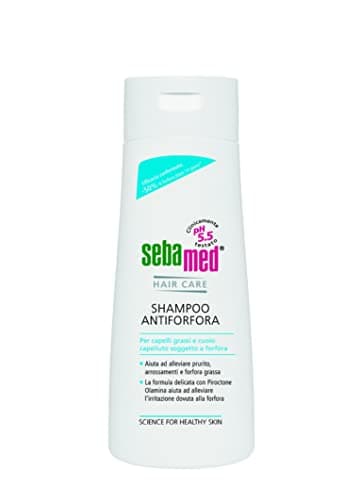 Sebamed Champú anticaspa para cabello graso y caspa, 200 ml