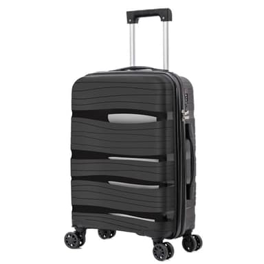 ARTREE Maleta Cabina 55x40x20 Maleta De Cabina De PP con Cerradura CombinacióN, EcolóGica Resistente A DeformacióN,para Viaje Y Escuela 10 Kg