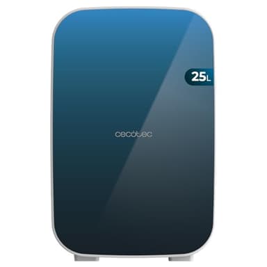 Cecotec Mini Nevera de 25L Bahamas Pat 1. Funcionamiento 12V-220V, Compatible Coche y Caravanas, Función Enfriamiento y Calentamiento, Rango Temperatura 7-65º, Fácil Transporte