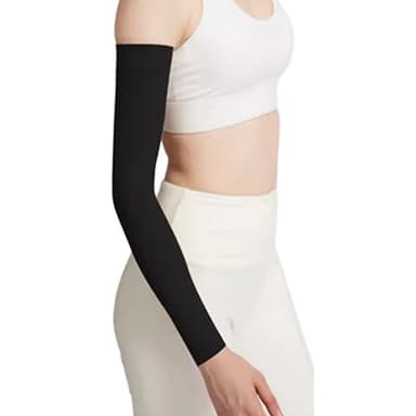Mangas de Brazo para Hombres y Mujeres, Mangas de Compresión de Brazo para Linfedema, Compresión Graduada para Lipedema, Edema, Recuperación Posquirúrgica, Ayuda en la