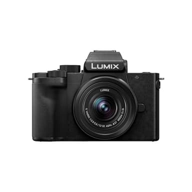 Panasonic Lumix DC-G100DKEGK Cámara Micro Cuatro Tercios Sin Espejo con Lente Lumix G Vario F3.5-5.6, 20.3MP, Vídeo 4K 30p y FHD 60, Cámara Vlogging, Monitor Ángulo Libre, USB-C, Negro