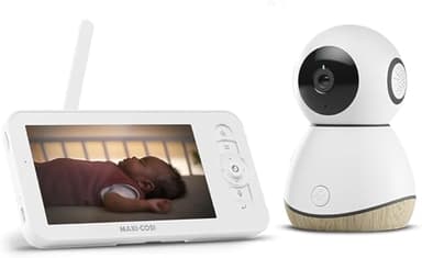 Maxi-Cosi See Pro, Vigilabebés con Cámara Inteligente, Traductor de Llanto, Baby Monitor, Detección Automática de Movimiento, Vídeo Ultra HD (2K), Pantalla de 5", parte de Maxi-Cosi Connected Home