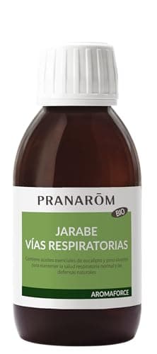 PRANAROM - Aromaforce - Jarabe Vías Respiratorias - Complementos alimenticios - Con aceites esenciales - Eucalipto globulus y pino silvestre - Vegano - 150ml
