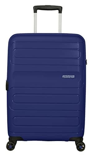 American Tourister Sunide - Spinner M Extensible Valisene Bleu, Bleu Marine Fonc�, Spinner M Expandible (67.5 cm - 72.5/83.5 L), Spinner M Extensible (67.5 cm - 83.5 L)