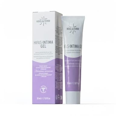 HIFAS DA TERRA - Gel Íntimo HIFAS-Intima - Hidratante y Lubricante Natural Aloe Vera, Equilibra Microbioma, Prebióticos Naturales - 30 ml