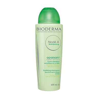 BIODERMA Nodé A Champú - Calmante, Antirritante y Antipicor - Para un Cabello Suave y Brillante - Recomendado por Dermatólogos - Frasco 400 ml