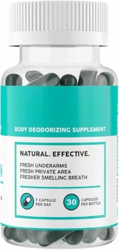 Genérico Suplemento Desodorante Interno: Desodorante Corporal Completo, Control Natural del Olor,1PCS