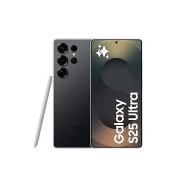 Samsung Galaxy S25 Ultra 1TB Teléfono Móvil con IA, Galaxy AI, 12GB RAM, Cámara 200MP, Dual SIM, IP68, Garantía del Fabricante 3 Años + 1 Año Extra, Titanio Negro (Versión Española)