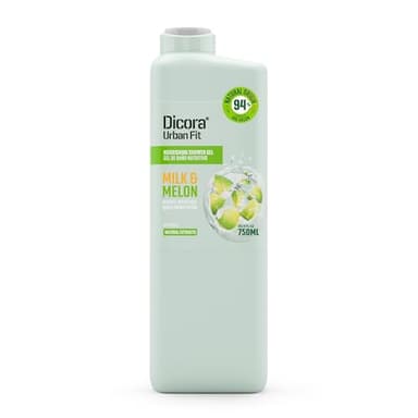 Dicora Urban Fit Gel de Baño Vitamina A Leche & Melón 750 ml
