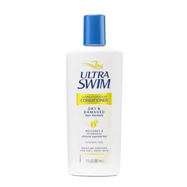 UltraSwim Acondicionador Ultra Repair, Protector de Cabello Expuesto al Cloro, Hidratante y Desenredante, Ideal para Nadadores, Cuidado Completo para el Cabello en Piscina. 207 ml