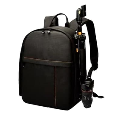 Genérico Mochila Portacámaras | Bolso Transportable Para Cámaras Sin Espejo - Organizador Ajustable Unisex para Jóvenes y Deportistas con Compartimentos
