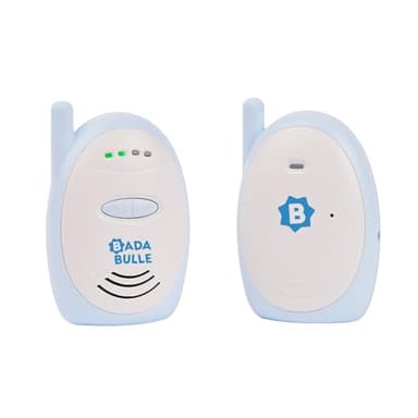 Badabulle Audio Babyphone - Alcance 300 m - Fácil de usar - compacto - Garantía de por vida