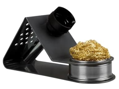 Velleman Portasoldador universal con esponja limpiadora, para precisión y fiabilidad en diversos proyectos de soldadura, compatible con y otras marcas