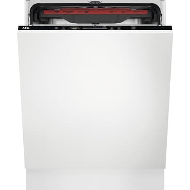 AEG FSB64907Z Lavavajillas Integrable, 60 cm, 14 Cubiertos, Secado AirDry, Brazo Aspersor Satélite, Cristalería, 7 Programas, 3 Temperaturas, 44 dB(A), Serie 6000, Clase C