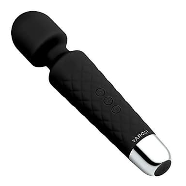 Massager por Yarosi - Mejor Calificación de regalo Viajes - Perfecto para los dolores musculares y Personal Deportes Recuperación - USB Mini Negro