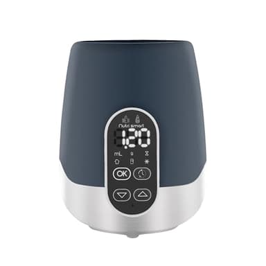 Babymoov NutriSmart - Calentador de biberón y Leche Materna - Baño María/Vapor - Programable - Hogar & Coche
