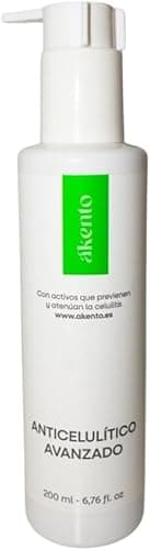 Crema anticelulítica Akento. Reductor de celulitis y piel de naranja. Anticelulítico corporal Akento.