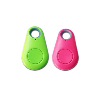 Portátil en Tiempo Real Mini Localizador de Rastreo GPS Dispositivo de Rastreo para Niños Coche Bicicleta Monedero Clave Mascota con Aplicación para iOS y Android (Red)