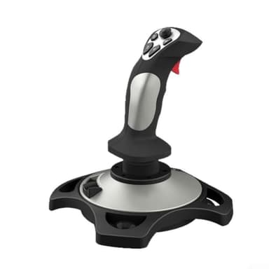 Joystick de simulación de vuelo para PC diseñado tanto para pilotos principiantes como experimentados con características de control receptivo