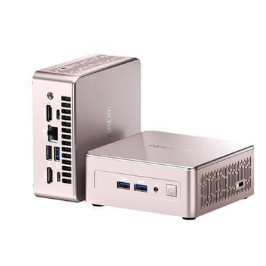 GEEKOM A5 2025 Edition Mini PC con AMD Ryzen 5 7430U, 16GB RAM y 512GB SSD, Windows 11 Pro, Mini Ordenador de Sobremesa Ultra Silencioso y Compacto, Salida Doble HDMI 4K, Ideal para Oficina y Hogar