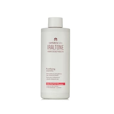 Cantabria Labs - Iraltone Champú Fortificante - 400ml - Estimula el Crecimiento - Refuerza el Cabello - Controla la Caída Capilar