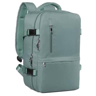 Mochila Viaje Cabina Avion 40x20x25, Mochilas Cabina para Ryanair 40x20x25cm Maletas De Viaje Mujer Hombre Equipaje De Mano 40x20x25 Bolsa 20L con Orificio De Carga Y Bolsillo Antirrobo