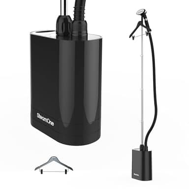 STEAMONE - Plancha de vapor 1900W 40g/min - Plancha vertical vapor 60min de autonomía (1200ml) - Elimina el 99,99% de las impurezas - Listo en 60s - Unilys UNI900GB