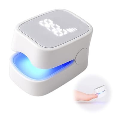 DmDoyy Dispositivo De Tratamiento Antifúngico De Uñas, Tratamiento Hongos Uñas Pies, Dispositivo De Terapia Láser Recargable Y Portátil Para Onicomicosis, Uso Doméstico
