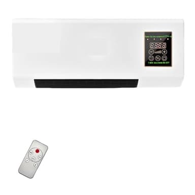 Aire Acondicionado Split Sin Unidad Exterior, Aire Acondicionado Sin Unidad Exterior Sin Tubo 4 En 1, Con Control Remoto Y Enfriamiento RáPido Para El Hogar, Sala De Estar Y Dormitorio (White/A)