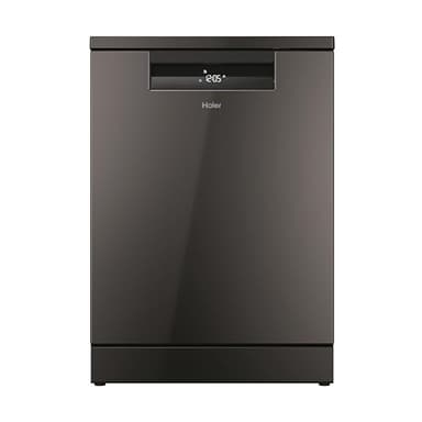 Haier I-Pro Shine Serie 7 XF 4A4M4PA - Lavavajillas Independiente 60CM, Motor Inverter, 14 Cubiertos, Tercera Bandeja, 10 Ciclos, WIFI, Maxi Tub, Bloqueo Infantil, Apertura Automática, 44DB, Antracita