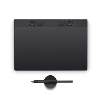 Wacom Intuos Pro Medium, la innovadora Tableta Gráfica de lápiz Que Incluye el Wacom Pro Pen 3, compacta y Ligera - una opción versátil para ilustradores, diseñadores y editores de Fotos