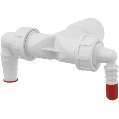 Alcaplast P156Z Doble Conexión DN40/32 y 8-23 con válvulas antirretorno