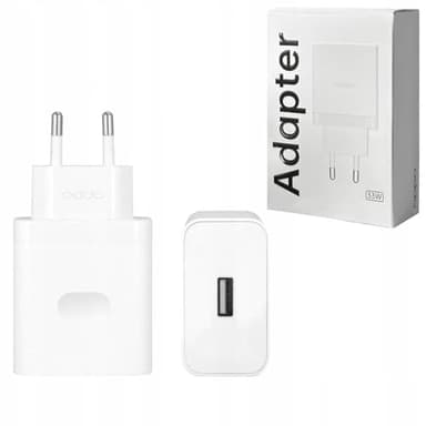 OPPO supervooc 33w Power Adapter Color Blanco