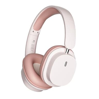 YiYunTE Auriculares Diadema Inalambricos Bluetooth Cascos con Cable y Microfono Auriculares Cancelacion Ruido Cascos Plegable Auriculares Over Ear Headphones Cascos para Musica Gimnasio Gym PC Rosa