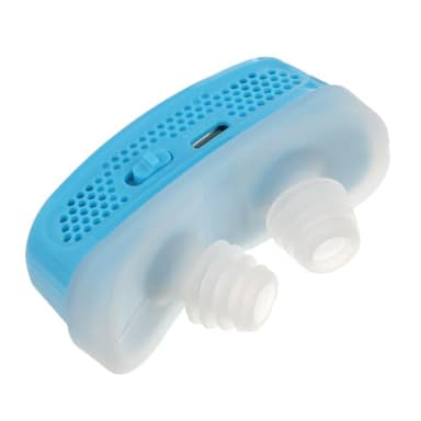 FIXOSHEE Dispositivo Antironquidos Recargable con Filtro Clip Nasal para Aumentar el Flujo de Aire y Mejorar la Respiración Nocturna Portátil y para Dejar de Roncar