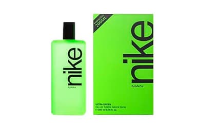 NIKE - Ultra Green 200 ml, Colonia Hombre, Perfume Formato Spray, Eau de Toilette Natural y Masculina. Aroma Amaderado Oriental, Fragancia Fresca, Poderosa y de Larga Duración