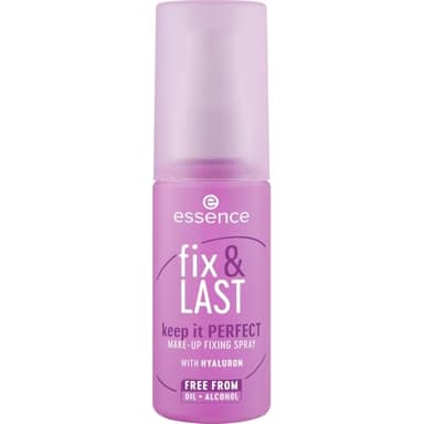 Essence Cosmetics Spray Fijador De Maquillaje Fix & Last Keep It Perfect, Fijación, Natural, Rociado, 50 ml