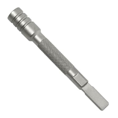 Leatherman Bit Driver Extender - Extensión Para Multiherramientas Leatherman con Soporte de Puntas Grande - Para Puntas Planas y Estándar de 6,35 mm" - Plata