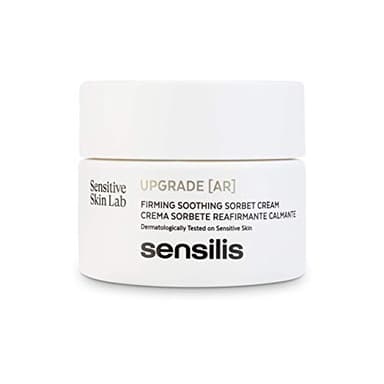 Sensilis Upgrade AR - Crema Sorbete Reafirmante, Calmante y Antirojeces para Piel Sensible, -43% Arrugas, Efecto Cooling, Con Polisacáridos de Avena - 50 Ml