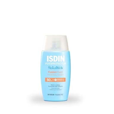 SDIN Fotoprotección Fusion Fluid Mineral Baby Pediatrics SPF 50, Protector Solar Sin Filtros Químicos, 100% Mineral, indicado para el Cuerpo y el Rostro de Niños y Bebés, 50 ml
