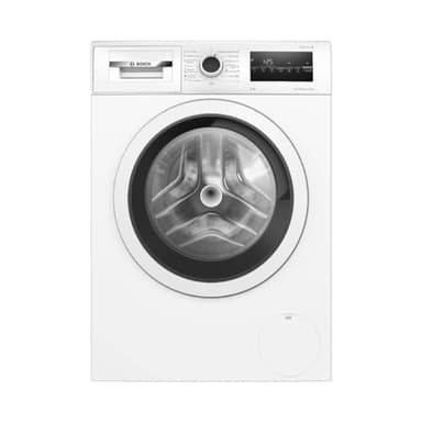Bosch - Lavadora Libre Instalación, 8 kg, 1200 RPM, Serie 4, Función Pausa + Carga, Iron Assist, Motor EcoSilence, Blanco, WAN24272ES
