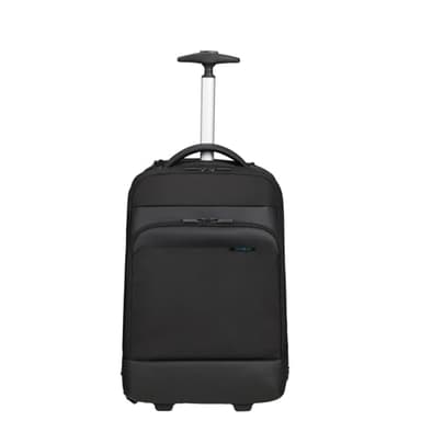 Samsonite Mysight - Mochila Para Portátil con ruedas de 17,3 Pulgadas, Mochila con ruedas de 48 cm, con funciones inteligentes, Ergonómica, 25,5 L, Negra