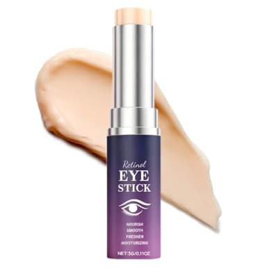 Teegxddy Crema para el Cuidado de los Ojos,Barra Lluminadora,Aplicable para Favorecer la Circulación Sanguínea y Mejorar la Elasticidad del Contorno de los Ojos