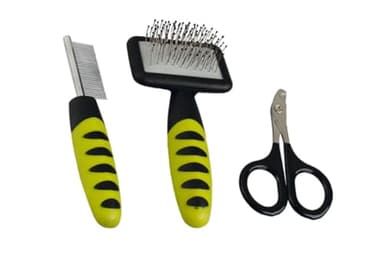 Karlie 1030209 Set de Cuidado para Roedores, Metálico